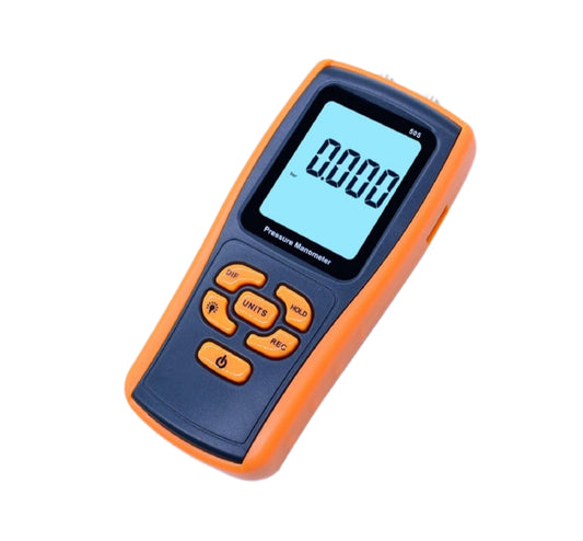 [CLEARANCE] Benetech GM505 Handheld Digital Pressure Meter Manometer +/-2.49KPa Pressure Gauge Tester USB Manometro with 13 unit choice