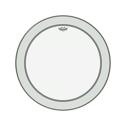 Remo 26" Powerstroke P3 Clear Drum Head with Focused, Warm Mid, Low Range Tones and Attack for Toms, Sre and Bass Drums