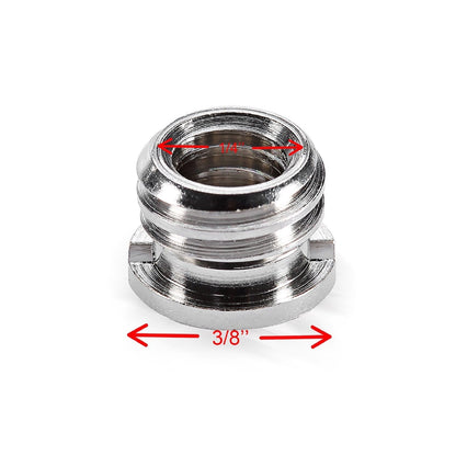 Pxel AA-SA Standard 1/4"-20 Female to 3/8"-16 Male Screw Adapter Reducer Bushing Converter for DSLR Camera Camcorder Tripod Monopod Ball Head Ballhead Video Light Stand
