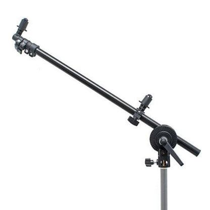 Pxel LS-RH175 Extendable 65cm to 175cm Studio Reflector Holder Arm with Swivel Grip Head Clamp