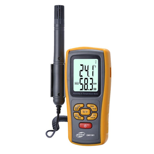 [CLEARANCE] Benetech GM1361+ Digital LCD display thermo-hygrometer Separate temperature&humidity meter -50~1200C thermocouple thermometer