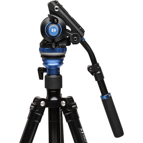 Benro S6PRO Video Fluid Head for Camera, Tripod, Monopod, Slider and Jibs