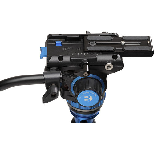 Benro S6PRO Video Fluid Head for Camera, Tripod, Monopod, Slider and Jibs