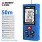 SNDWAY Digital Laser Distance Rangefinder Meter with 50 Meters Measurement Range, Class II Laser,  4-Line Backlit Display, Multiple Measurement Unit and Function Options for Industrial & Home Improvements | H-DS50