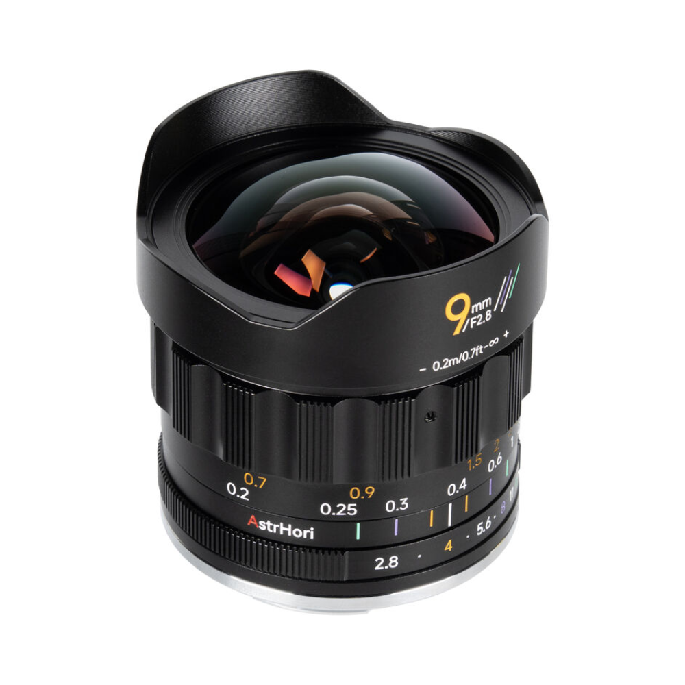 AstrHori 9mm F2.8 Ultra Wide-Angle APS-C Manual Focus Lens for E / X / M43 / RF / Z Mount