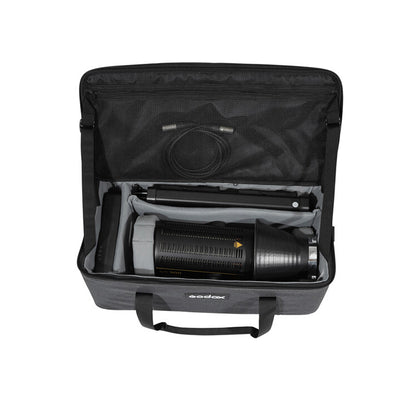 Godox CB-16 Carrying Bag for VL150 VL200 VL300 Light with Semi-rigid Padded Interior Storage, Handles & Shoulder Strap - Studio Photography Equipment