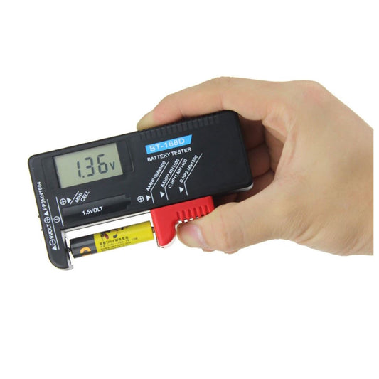 [CLEARANCE] Eagletech BT-168d AA/AAA/C/D/9V/1.5V LCD Digital Button Cell Battery Tester Meter Indicate Volt Tester Checker
