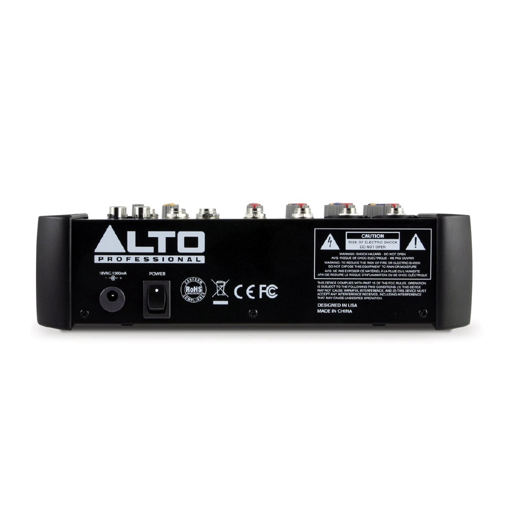 Alto Professional ZMX862 Zephyr Series 6-Channel Compact Sound Reinforcement Mixer