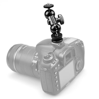 SmallRig Multifunction Double Ball Head with Cold Shoe Adapter and Knob with 1/4"-20 Screw for Camera Accessories 1135
