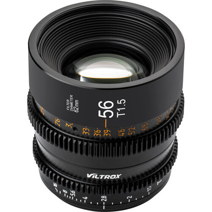 Viltrox 56mm T1.5 Manual Focus APS-C Cine Lens for Micro Four Thirds Mirrorless Camera