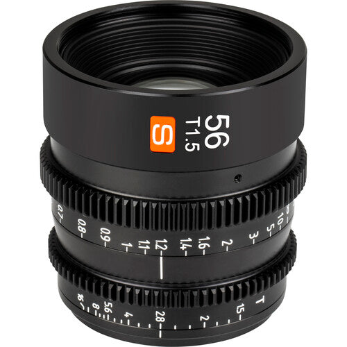 Viltrox 56mm T1.5 Manual Focus APS-C Cine Lens for Micro Four Thirds Mirrorless Camera