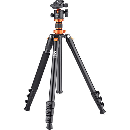 K&F Concept SA254M2 Aluminum Alloy Lightweight DSLR Mirrorless Camera Tripod and Monopod with Ball Head