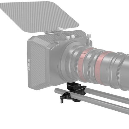 [CLEARANCE] SmallRig LWS 15mm Open-Style Rod Support with QR Quick Release Port, 0.8" Vertical & Horizontal Adjustments and Aluminum & Stainless Steel Construction for Camera Matte Box 3411