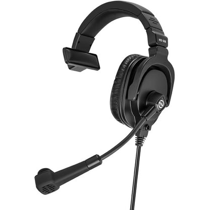Hollyland Dymic Single-Ear Headset with 8-Pin LEMO Connector for Solidcom M1 & Syscom 1000T with Flip Mic Boom Up to Mute