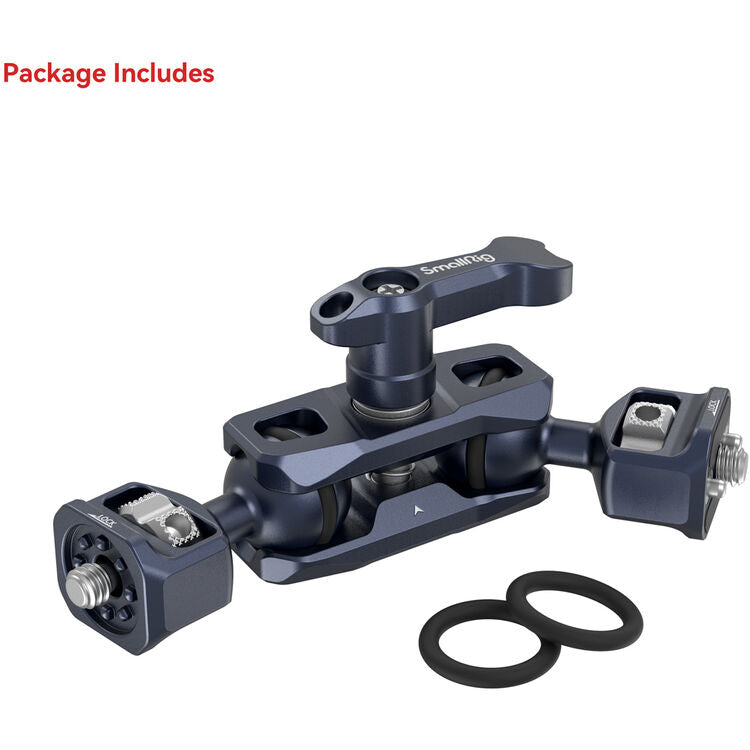 SmallRig Magic Arm for Sony FX6 / FS5 / FS5 II with Dual Ball Heads, 1/4"-20 Mounting Screws, Anti-twist Positioning Pins for Camera Monitor, Wireless Transmitter, and Other Accessories | 4123