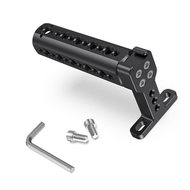 SmallRig Camera Top Handle Grip with Cold Shoe, ARRI 3/8"-16 Locating Holes and 1/4"-20 & 3/8"-16 Threaded Holes for Camera Cage 1638C