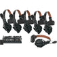 Hollyland Solidcom C1-PRO 6S / C1-PRO 4S / C1-PRO 8S-HUB 1.9GHz True Wireless DECT Intercom System Headsets Full-Duplex with Push-to-Talk Function, Two-Mic Environmental Noise Cancellation for Professional Filmmaking