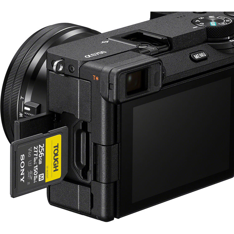 Sony Alpha A6700 Mirrorless Digital Camera Body APS-C E-Mount 4K 120p QFHD HDR, Fast Hybrid AF Autofocus, Touch Screen Panel Display, WiFi Bluetooth and USB Type-C PD, HDMI, 3.5mm Stereo Terminals | ILCE-6700