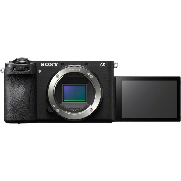 Sony Alpha A6700 Mirrorless Digital Camera Body APS-C E-Mount 4K 120p QFHD HDR, Fast Hybrid AF Autofocus, Touch Screen Panel Display, WiFi Bluetooth and USB Type-C PD, HDMI, 3.5mm Stereo Terminals | ILCE-6700