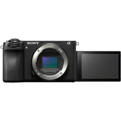 Sony Alpha A6700 Mirrorless Digital Camera Body APS-C E-Mount 4K 120p QFHD HDR, Fast Hybrid AF Autofocus, Touch Screen Panel Display, WiFi Bluetooth and USB Type-C PD, HDMI, 3.5mm Stereo Terminals | ILCE-6700