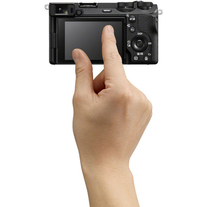 Sony Alpha A6700 Mirrorless Digital Camera Body APS-C E-Mount 4K 120p QFHD HDR, Fast Hybrid AF Autofocus, Touch Screen Panel Display, WiFi Bluetooth and USB Type-C PD, HDMI, 3.5mm Stereo Terminals | ILCE-6700