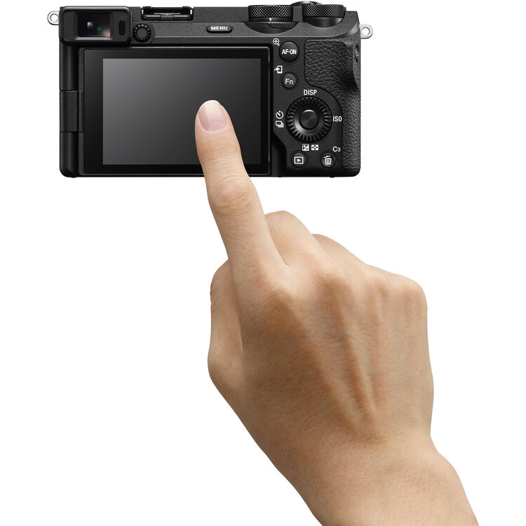 Sony Alpha A6700 Mirrorless Digital Camera Body APS-C E-Mount 4K 120p QFHD HDR, Fast Hybrid AF Autofocus, Touch Screen Panel Display, WiFi Bluetooth and USB Type-C PD, HDMI, 3.5mm Stereo Terminals | ILCE-6700