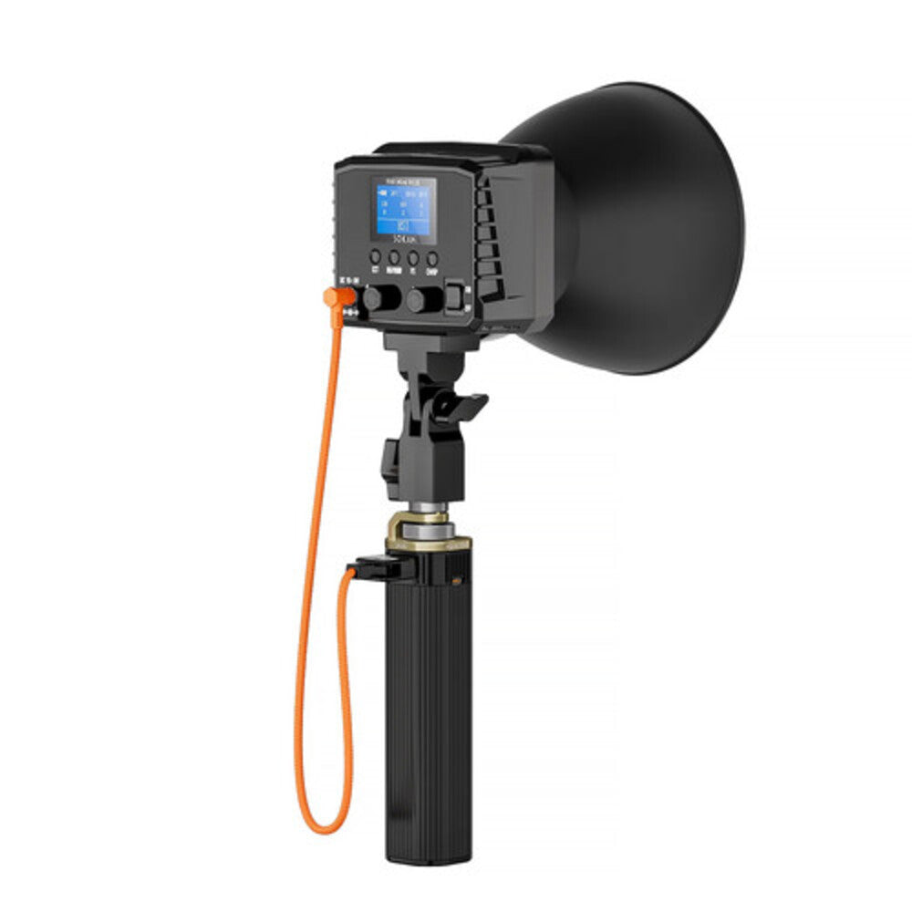 ZGCINE ZG-H90 / H90Pro Handheld Battery Grip 90Wh-95Wh with D-Tap 14.8V–20V, USB-C PD Input/Output, Bouncy ARRI Pin, 180 Degree Rotating Mount, 1/4"-20 screw 3/8"-16 Threaded Screw and LED Indicators with Light Stand Adapter For Videolight