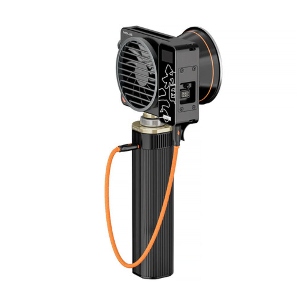 ZGCINE ZG-H90 / H90Pro Handheld Battery Grip 90Wh-95Wh with D-Tap 14.8V–20V, USB-C PD Input/Output, Bouncy ARRI Pin, 180 Degree Rotating Mount, 1/4"-20 screw 3/8"-16 Threaded Screw and LED Indicators with Light Stand Adapter For Videolight