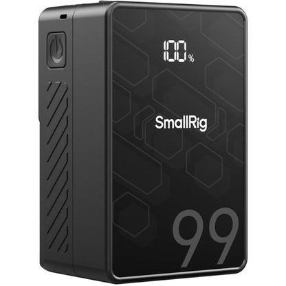 SmallRig VB99 Series Mini V Mount Battery (99Wh) with Safe & Fast Bi-Directional Charging & Multiple Interfaces for Cameras, Camcorders, Drones, Gimbals, Phones, Tablets, Laptops, Video Lights & Field Monitors | 3580 4929 4930 4292 4608