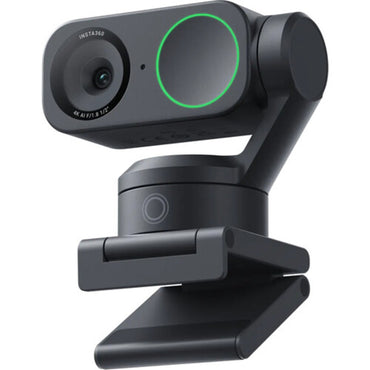 Insta360 Link 2 AI Webcam HDR 4K UHD 30fps with 79.5 Degree Diagonal Field of View, 4x Digital Zoom, Auto Focus AI Tracking, Smart Whiteboard and Deskview, AI Noise Cancelling Microphones for Windows, Mac Laptop Desktop PC Computer