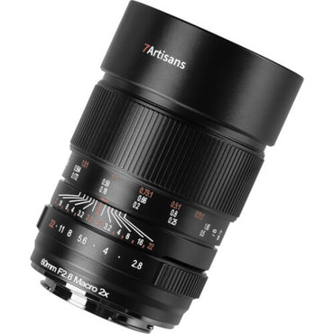 7Artisans 60mm F/2.8 Full Frame Format Sony E Mount 2X Ultra Macro Prime Lens MF Manual Focus for Mirrorless Cameras