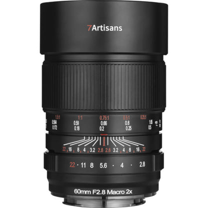 7Artisans 60mm F/2.8 Full Frame Format Nikon Z Mount 2X Ultra Macro Prime Lens MF Manual Focus for Mirrorless Cameras