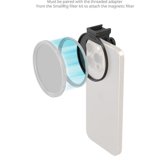 SmallRig Universal 67mm Threaded Filter Adapter for Vibe P30 LED Light and Smartphone Filter Series | 5174