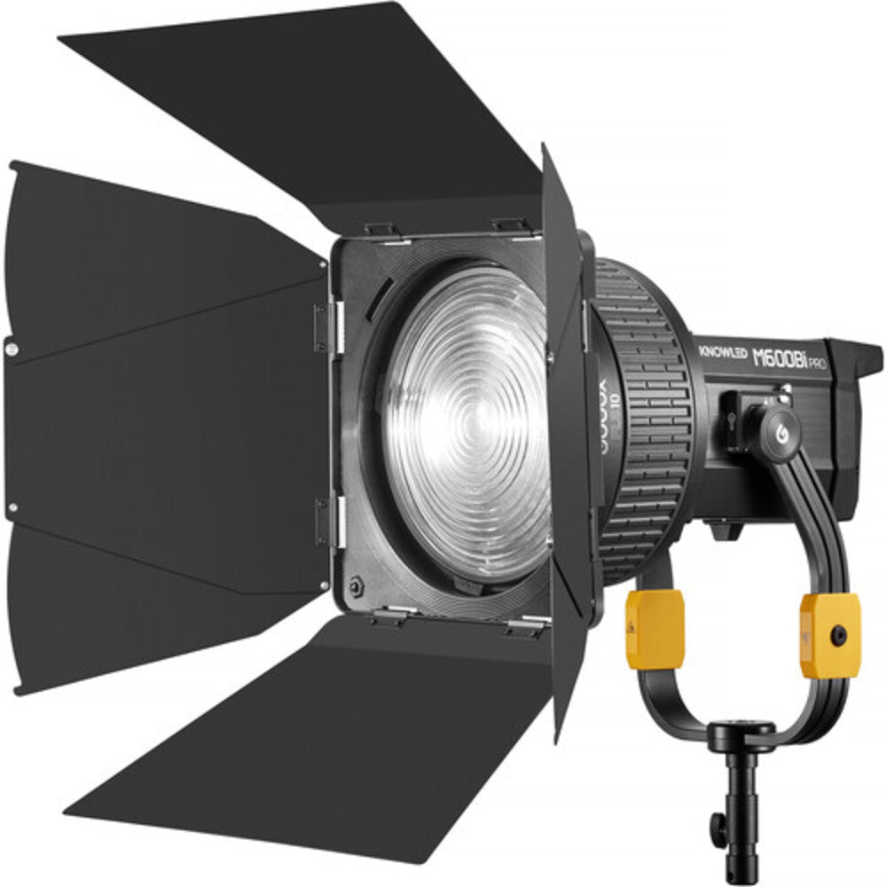 Godox KNOWLED M600Bi PRO Bi-Color LED COB Mono Light Kit 650W IP54 Rated 2800-6500K CCT Range with Bowens Mount Reflector DMX / CRMX / Artnet Bluetooth APP Controls, 2.4GHz Wireless, 11 Lighting Effect Presets for Studio Film Production