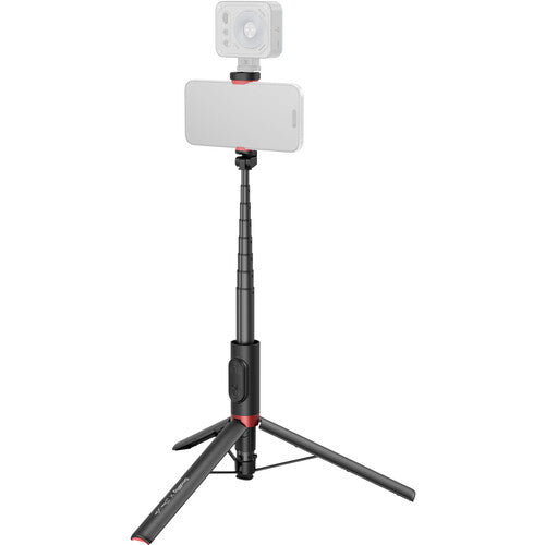 SmallRig ST30 One-Touch Quick Deploy Smartphone Selfie Stick Tripod with Rechargeable Bluetooth Remote Control, Spring Loaded Legs & 168cm Max Height for Vlogging & Live Streaming (6-10cm Wide) | 4898 4926 | Mobile Phone Accessories