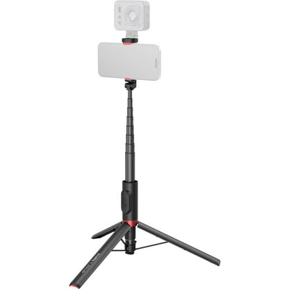 SmallRig ST30 One-Touch Quick Deploy Smartphone Selfie Stick Tripod with Rechargeable Bluetooth Remote Control, Spring Loaded Legs & 168cm Max Height for Vlogging & Live Streaming (6-10cm Wide) | 4898 4926 | Mobile Phone Accessories