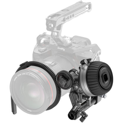 SmallRig Follow Focus F50 with 3-Step Quick 360° Rotation Switch, Stepless Damping Adjustment, Silicon Gear for Mirrorless, DSLR and Cinema Lenses | 4745