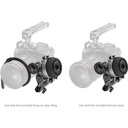 SmallRig Follow Focus F50 with 3-Step Quick 360° Rotation Switch, Stepless Damping Adjustment, Silicon Gear for Mirrorless, DSLR and Cinema Lenses | 4745