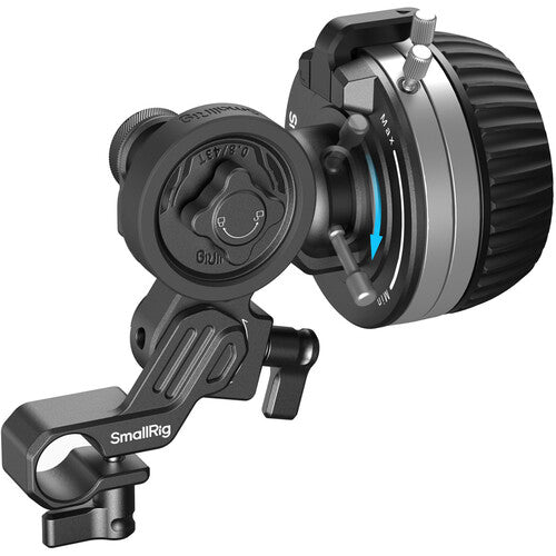 SmallRig Follow Focus F50 with 3-Step Quick 360° Rotation Switch, Stepless Damping Adjustment, Silicon Gear for Mirrorless, DSLR and Cinema Lenses | 4745