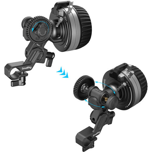 SmallRig Follow Focus F50 with 3-Step Quick 360° Rotation Switch, Stepless Damping Adjustment, Silicon Gear for Mirrorless, DSLR and Cinema Lenses | 4745