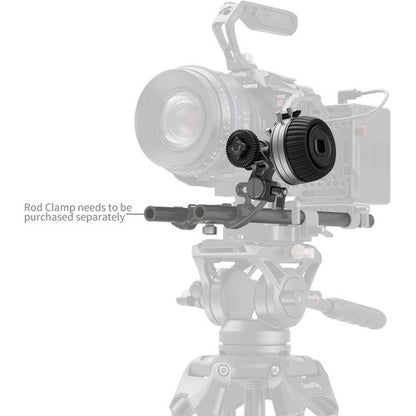 SmallRig Follow Focus F50 with 3-Step Quick 360° Rotation Switch, Stepless Damping Adjustment, Silicon Gear for Mirrorless, DSLR and Cinema Lenses | 4745