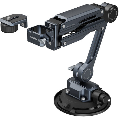 SmallRig Mini Shock Absorber Support with Adjustable Dumping Knob, Strong Suction Mount, Multi-Compatible System for DJI Action / Osmo Pocket , Insta360 and GoPro Hero Action Camera | 5123