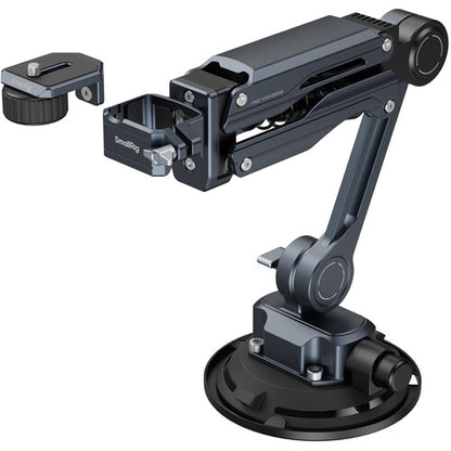 SmallRig Mini Shock Absorber Support with Adjustable Dumping Knob, Strong Suction Mount, Multi-Compatible System for DJI Action / Osmo Pocket , Insta360 and GoPro Hero Action Camera | 5123