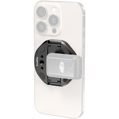 SmallRig MagSafe Phone Support Holder with 1/4"-20 Threaded Hole Cold Shoe Mount, 360° Rotation / 160° Tilt, Exterl SSD Clamp Holder for iPhones Attachment Accessories to Mirrorless, DSLR, Cinema Camera and Cages | 5155 | 5156 | 5157