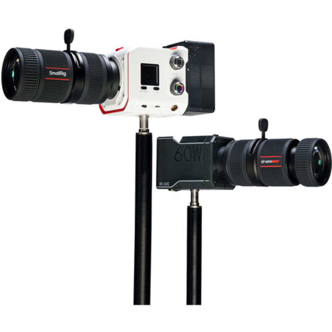 SmallRig SP-mini Spotlight for RC60 / RC100 Series with 5x Brighter Light, 10pcs Gobo Set, RC mini Mount, 160° Rotation for Portrait Photography | 4939
