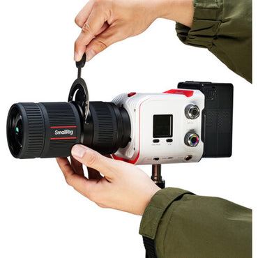 SmallRig SP-mini Spotlight for RC60 / RC100 Series with 5x Brighter Light, 10pcs Gobo Set, RC mini Mount, 160° Rotation for Portrait Photography | 4939