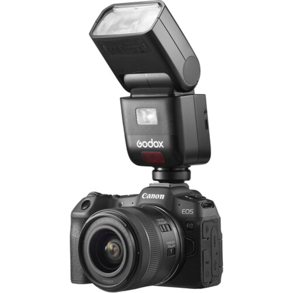 Godox V480 C / N / S On Camera Studio Flash for Canon / Nikon / Sony with TTL Speedlite 1/8000s HSS, Rechargeable Li-ion Battery, Fast Recycle Time, Wireless 2.4GHz X System for Professional Lighting, Photography & Event Shoots