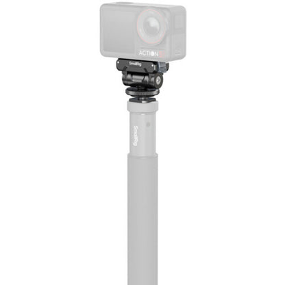 SmallRig QR Quick Release Mount Support for DJI Osmo Action 5 Pro/4/3 with Cold Shoe Adapter, 160° Tilt Mount, 1/4"-20 Thread, Lightweight Aluminum Construction | 5436