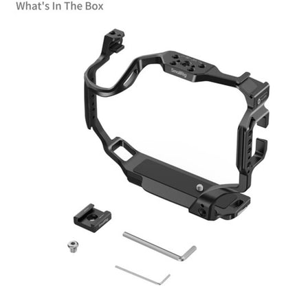 SmallRig Camera Cage for Canon EOS R1 Mirrorless Camera with Arca-Type Quick Release Plates, Cold Shoe Mounts, 1/4"-20 & 3/8"-16 Threads, DJI RS Gimbal Compatible | 5413