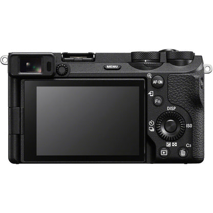 Sony Alpha A6700 Mirrorless Digital Camera Body APS-C E-Mount 4K 120p QFHD HDR, Fast Hybrid AF Autofocus, Touch Screen Panel Display, WiFi Bluetooth and USB Type-C PD, HDMI, 3.5mm Stereo Terminals | ILCE-6700